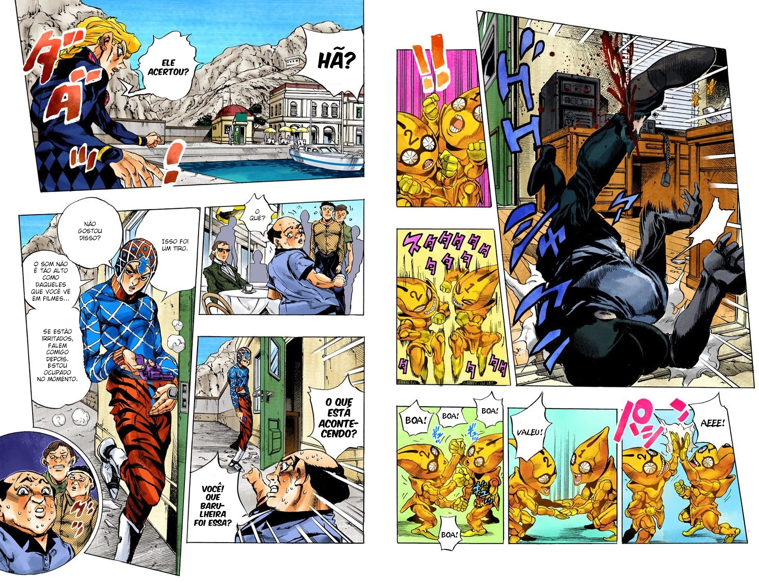 JoJo's Bizarre Adventure, Part 5: Golden Wind - Digital Colored Comics Capítulo 25 Página 5