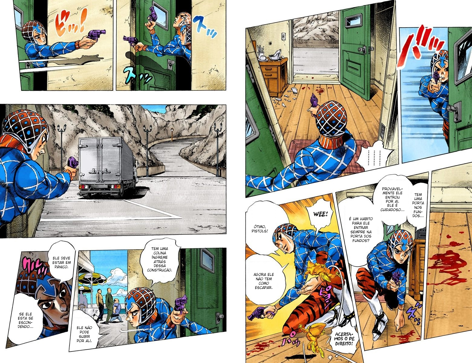 JoJo's Bizarre Adventure, Part 5: Golden Wind - Digital Colored Comics Capítulo 25 Página 6