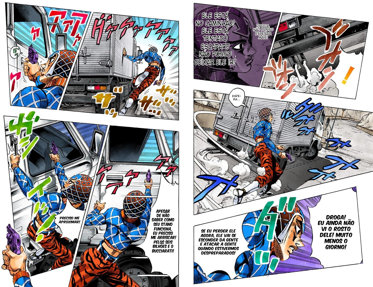 JoJo's Bizarre Adventure, Part 5: Golden Wind - Digital Colored Comics Capítulo 25 Página 8