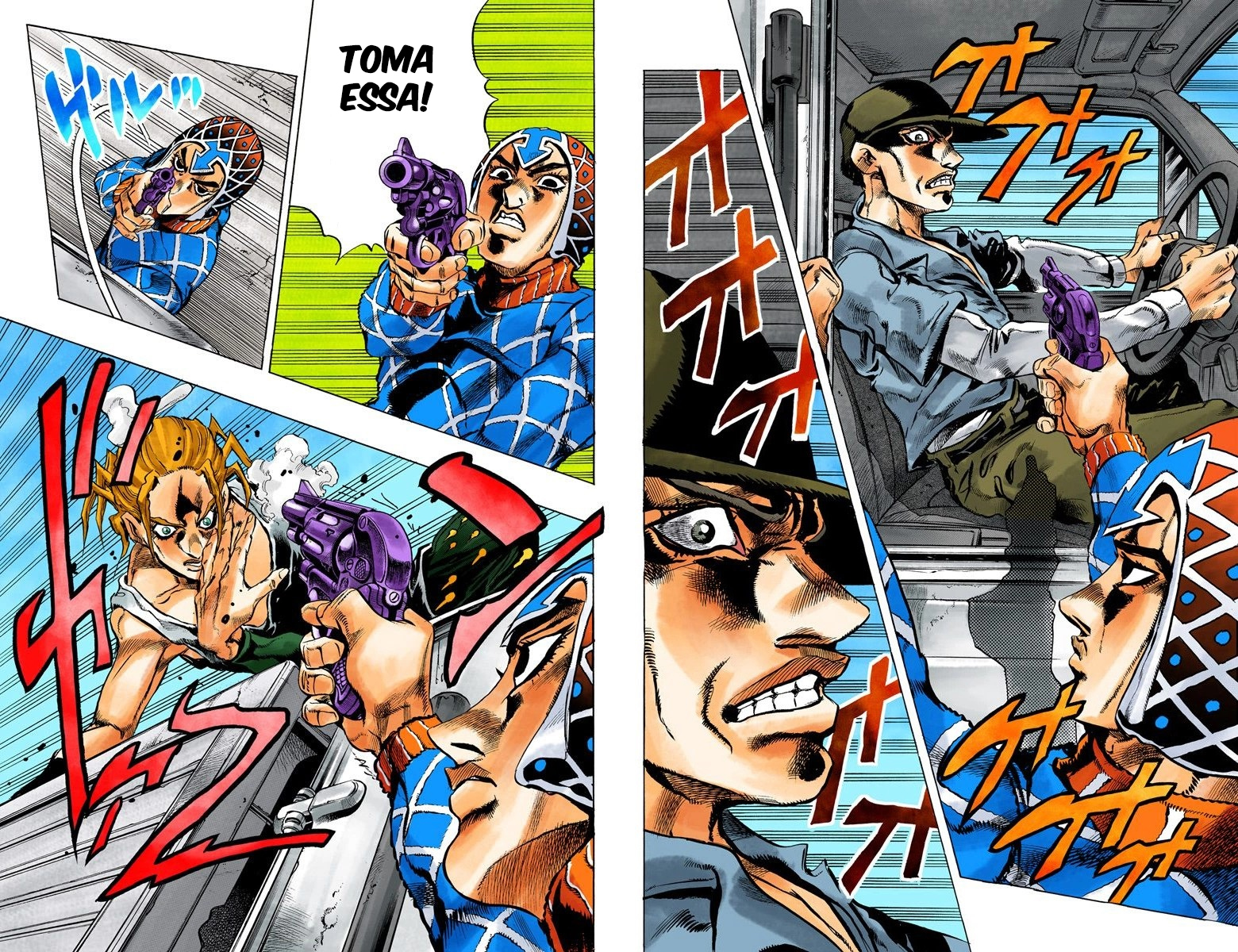 JoJo's Bizarre Adventure, Part 5: Golden Wind - Digital Colored Comics Capítulo 25 Página 9