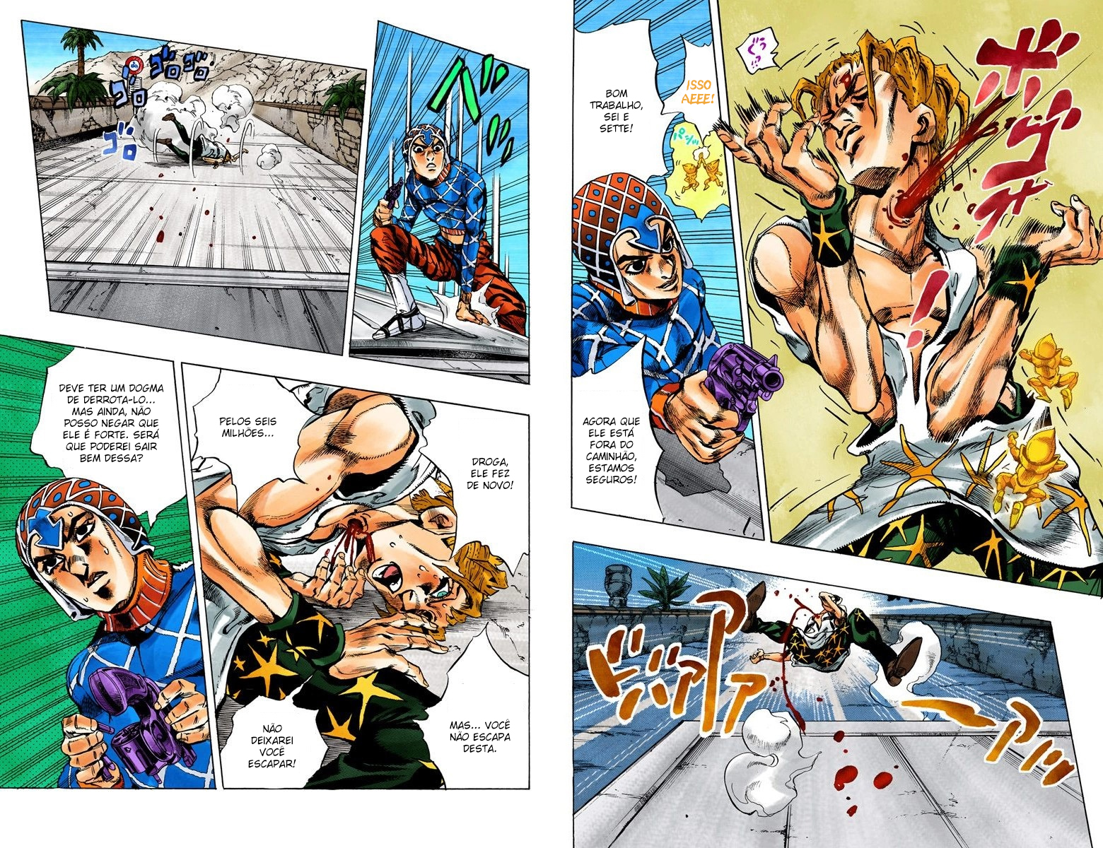 JoJo's Bizarre Adventure, Part 5: Golden Wind - Digital Colored Comics Capítulo 26 Página 10
