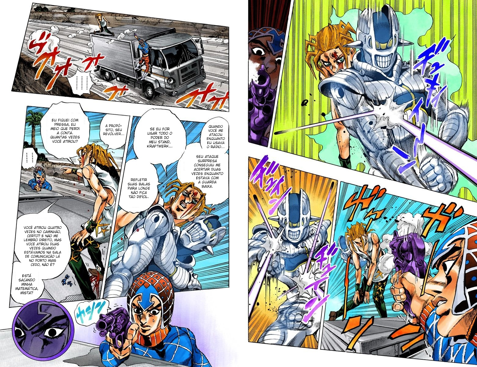 JoJo's Bizarre Adventure, Part 5: Golden Wind - Digital Colored Comics Capítulo 26 Página 3