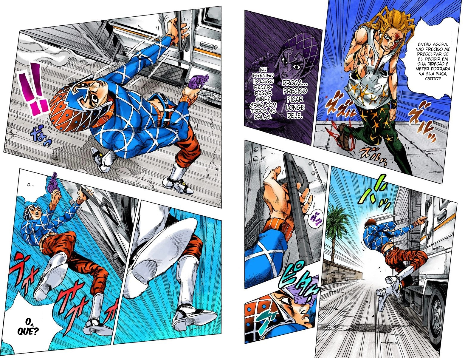 JoJo's Bizarre Adventure, Part 5: Golden Wind - Digital Colored Comics Capítulo 26 Página 4