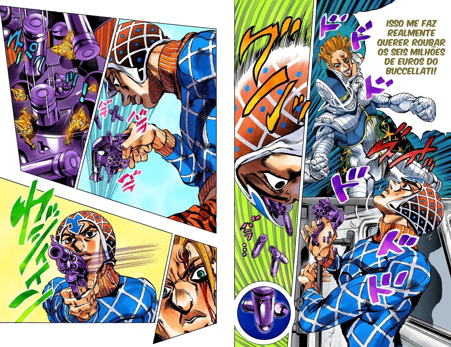 JoJo's Bizarre Adventure, Part 5: Golden Wind - Digital Colored Comics Capítulo 26 Página 7