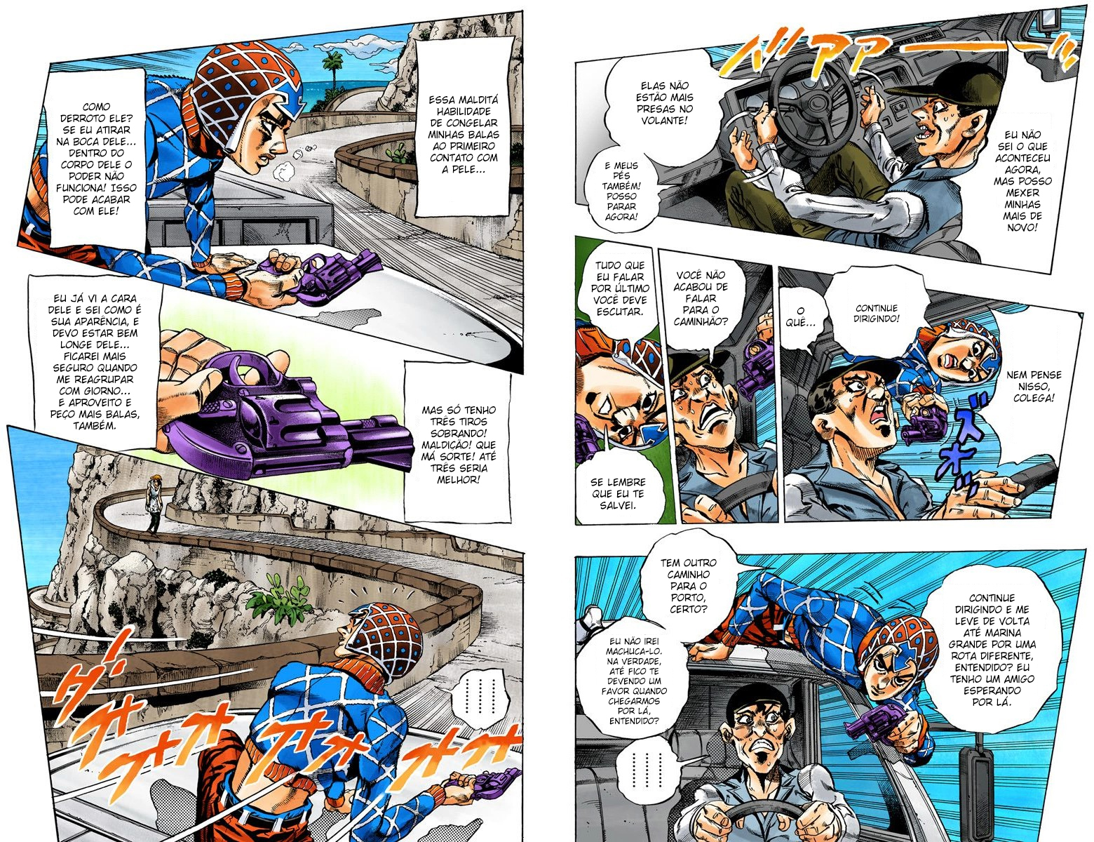 JoJo's Bizarre Adventure, Part 5: Golden Wind - Digital Colored Comics Capítulo 27 Página 3