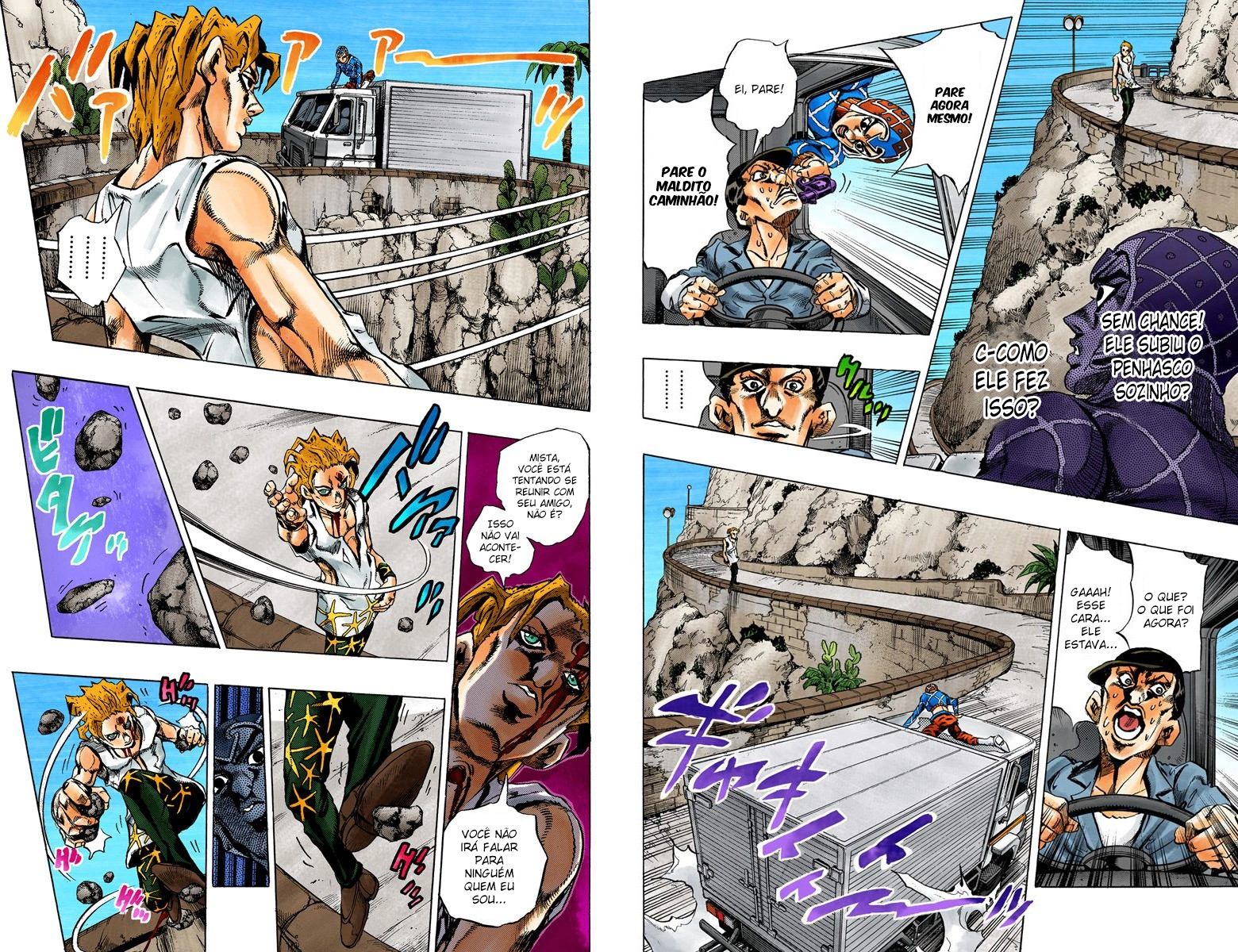 JoJo's Bizarre Adventure, Part 5: Golden Wind - Digital Colored Comics Capítulo 27 Página 5