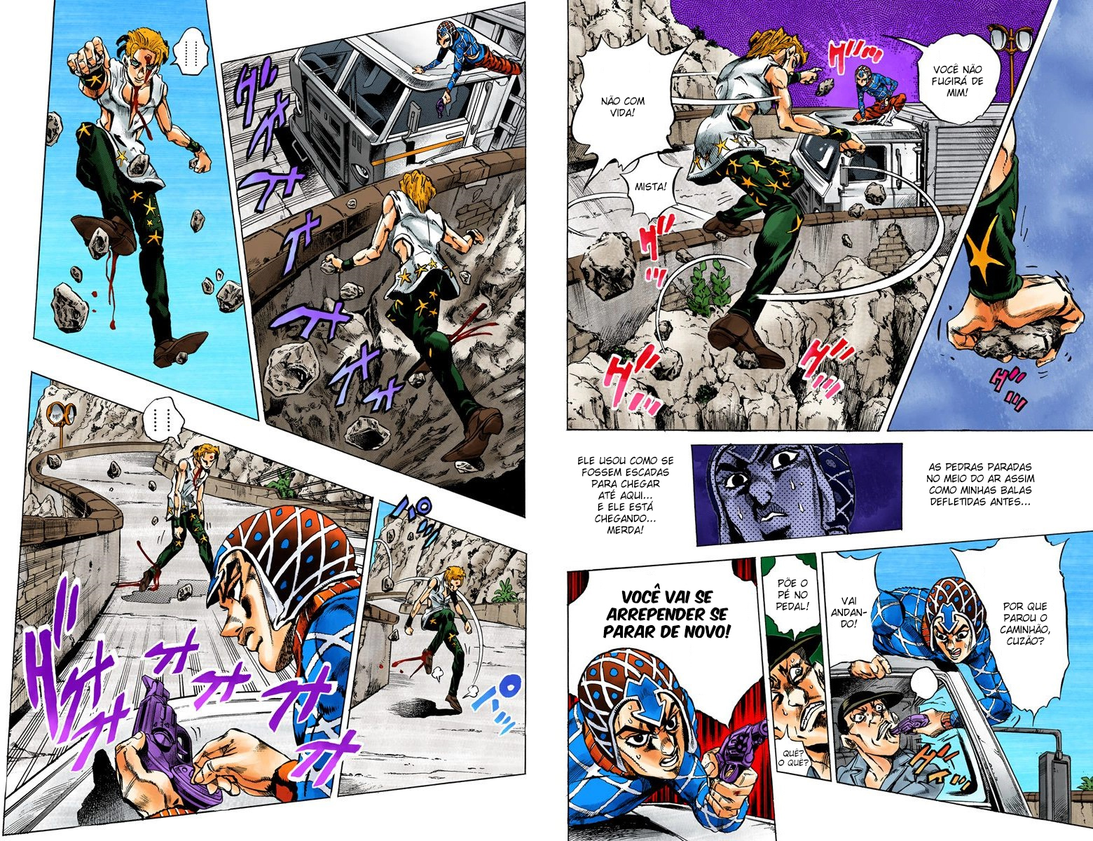 JoJo's Bizarre Adventure, Part 5: Golden Wind - Digital Colored Comics Capítulo 27 Página 6