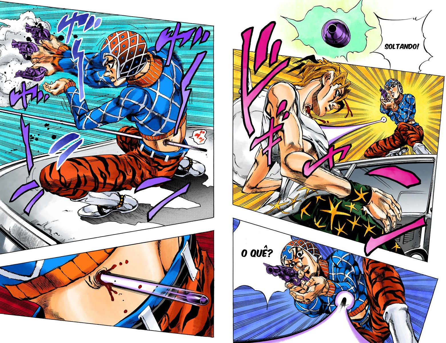 JoJo's Bizarre Adventure, Part 5: Golden Wind - Digital Colored Comics Capítulo 27 Página 8