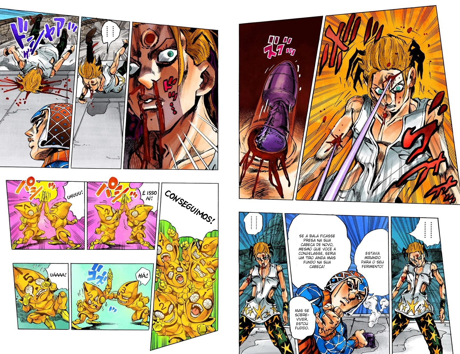 JoJo's Bizarre Adventure, Part 5: Golden Wind - Digital Colored Comics Capítulo 28 Página 10