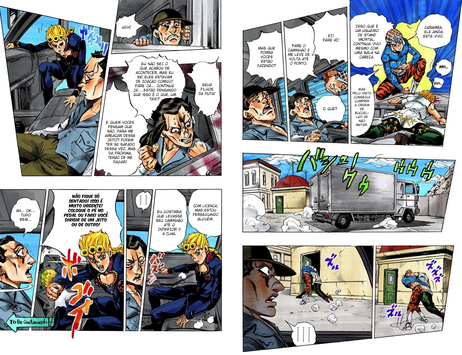 JoJo's Bizarre Adventure, Part 5: Golden Wind - Digital Colored Comics Capítulo 28 Página 11