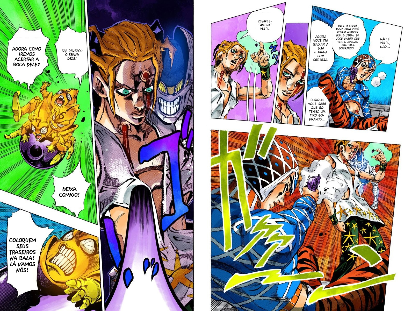 JoJo's Bizarre Adventure, Part 5: Golden Wind - Digital Colored Comics Capítulo 28 Página 4