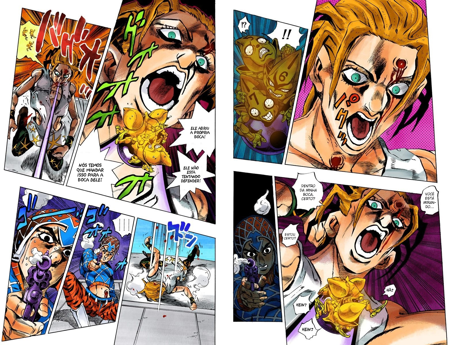 JoJo's Bizarre Adventure, Part 5: Golden Wind - Digital Colored Comics Capítulo 28 Página 5