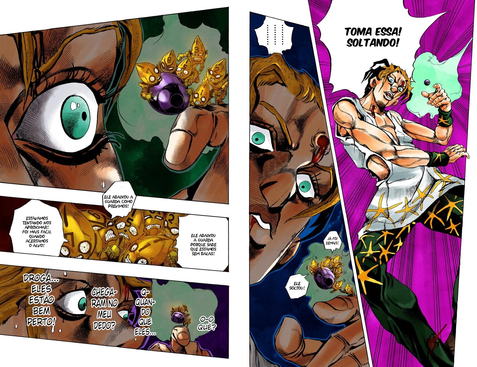 JoJo's Bizarre Adventure, Part 5: Golden Wind - Digital Colored Comics Capítulo 28 Página 7