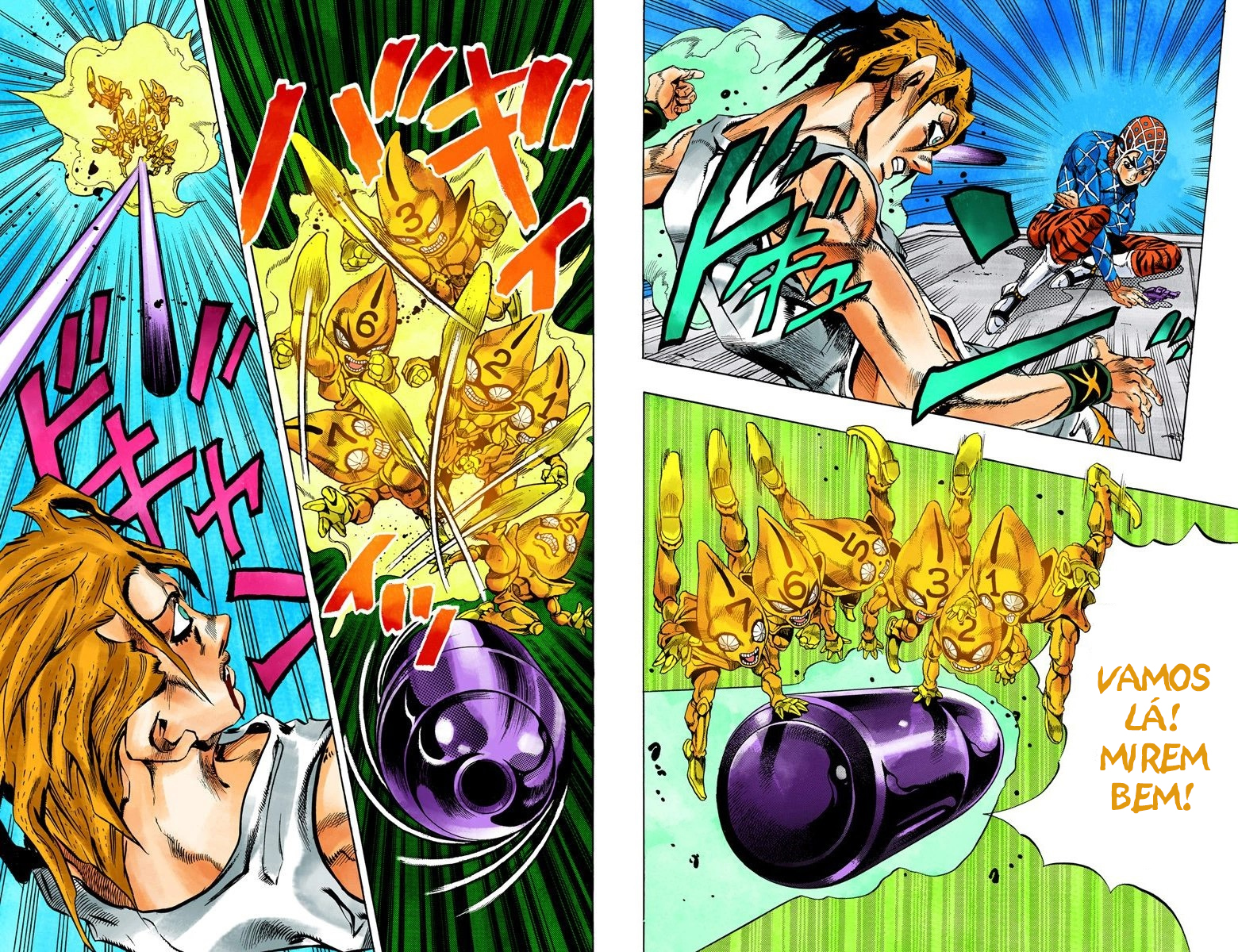 JoJo's Bizarre Adventure, Part 5: Golden Wind - Digital Colored Comics Capítulo 28 Página 8