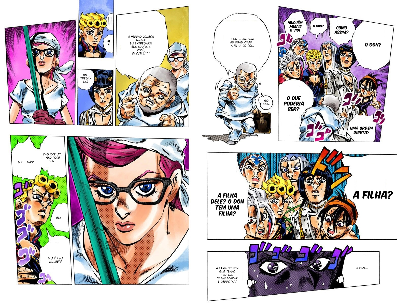 JoJo's Bizarre Adventure, Part 5: Golden Wind - Digital Colored Comics Capítulo 29 Página 10