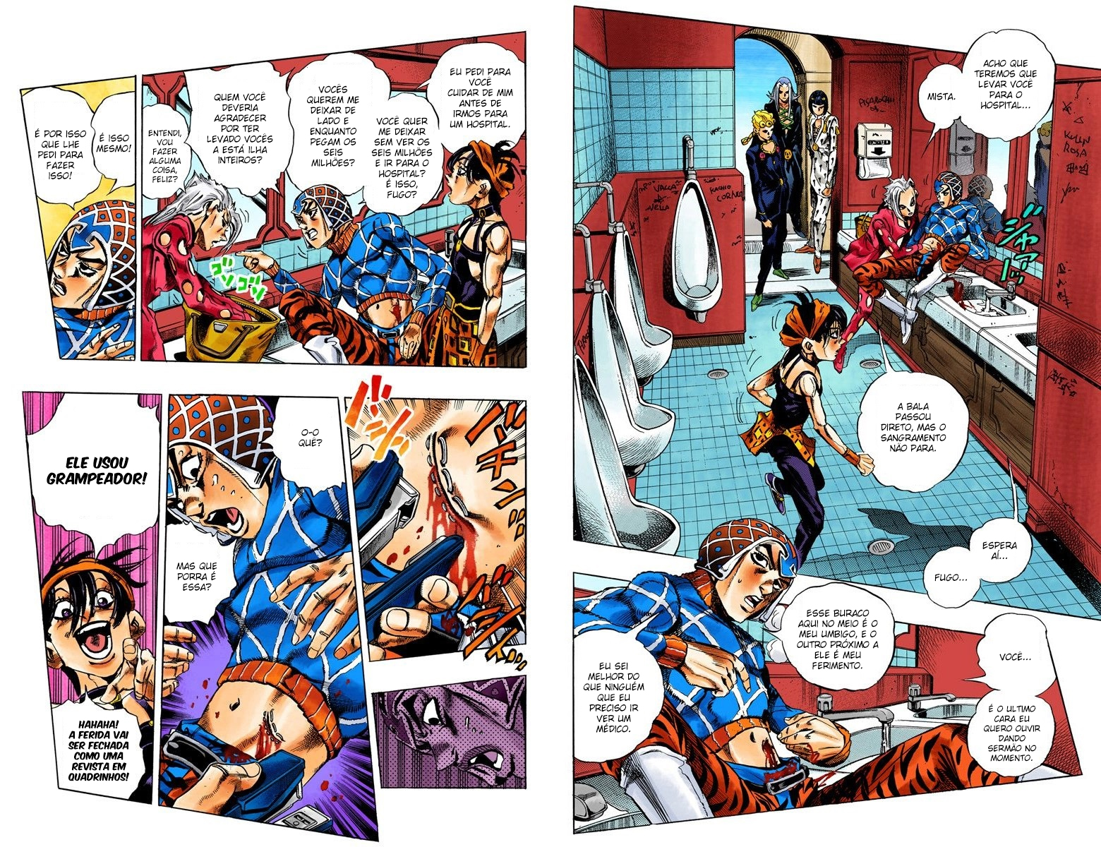 JoJo's Bizarre Adventure, Part 5: Golden Wind - Digital Colored Comics Capítulo 29 Página 2