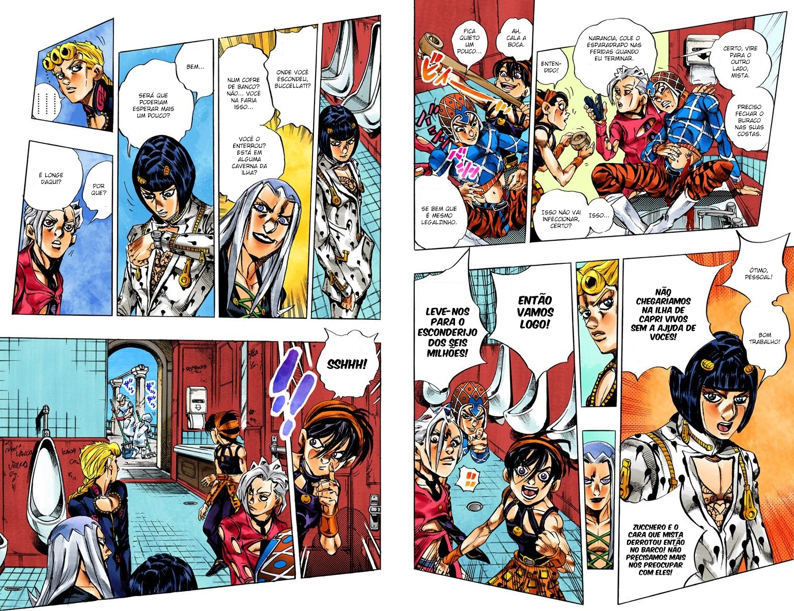 JoJo's Bizarre Adventure, Part 5: Golden Wind - Digital Colored Comics Capítulo 29 Página 3