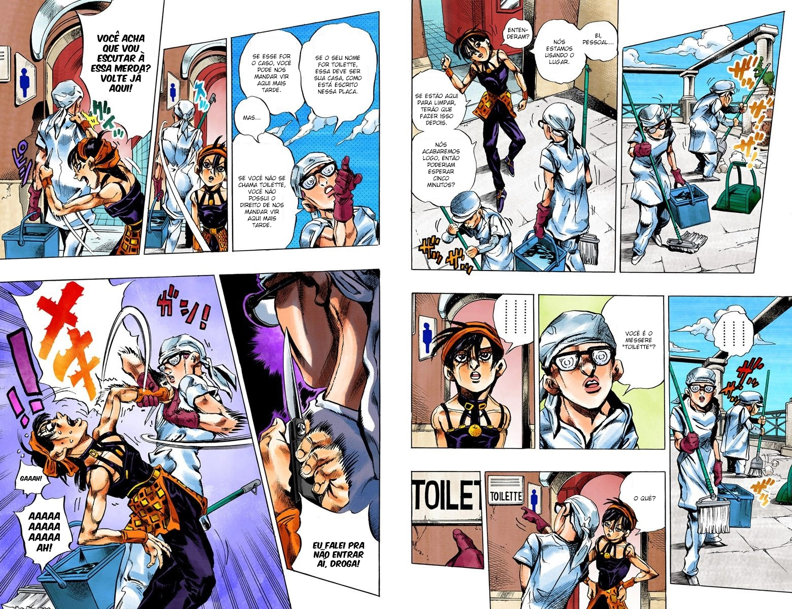 JoJo's Bizarre Adventure, Part 5: Golden Wind - Digital Colored Comics Capítulo 29 Página 4