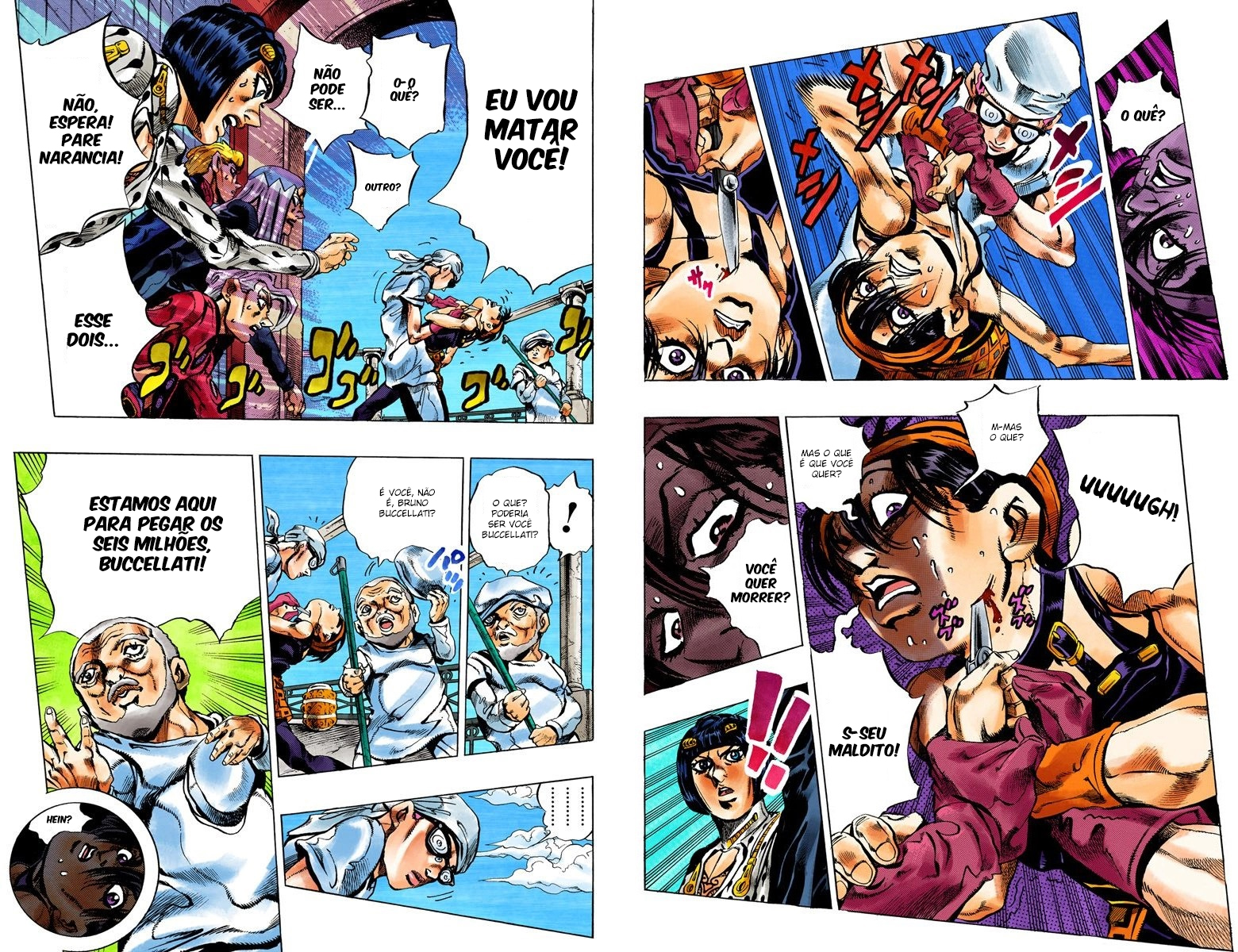 JoJo's Bizarre Adventure, Part 5: Golden Wind - Digital Colored Comics Capítulo 29 Página 5
