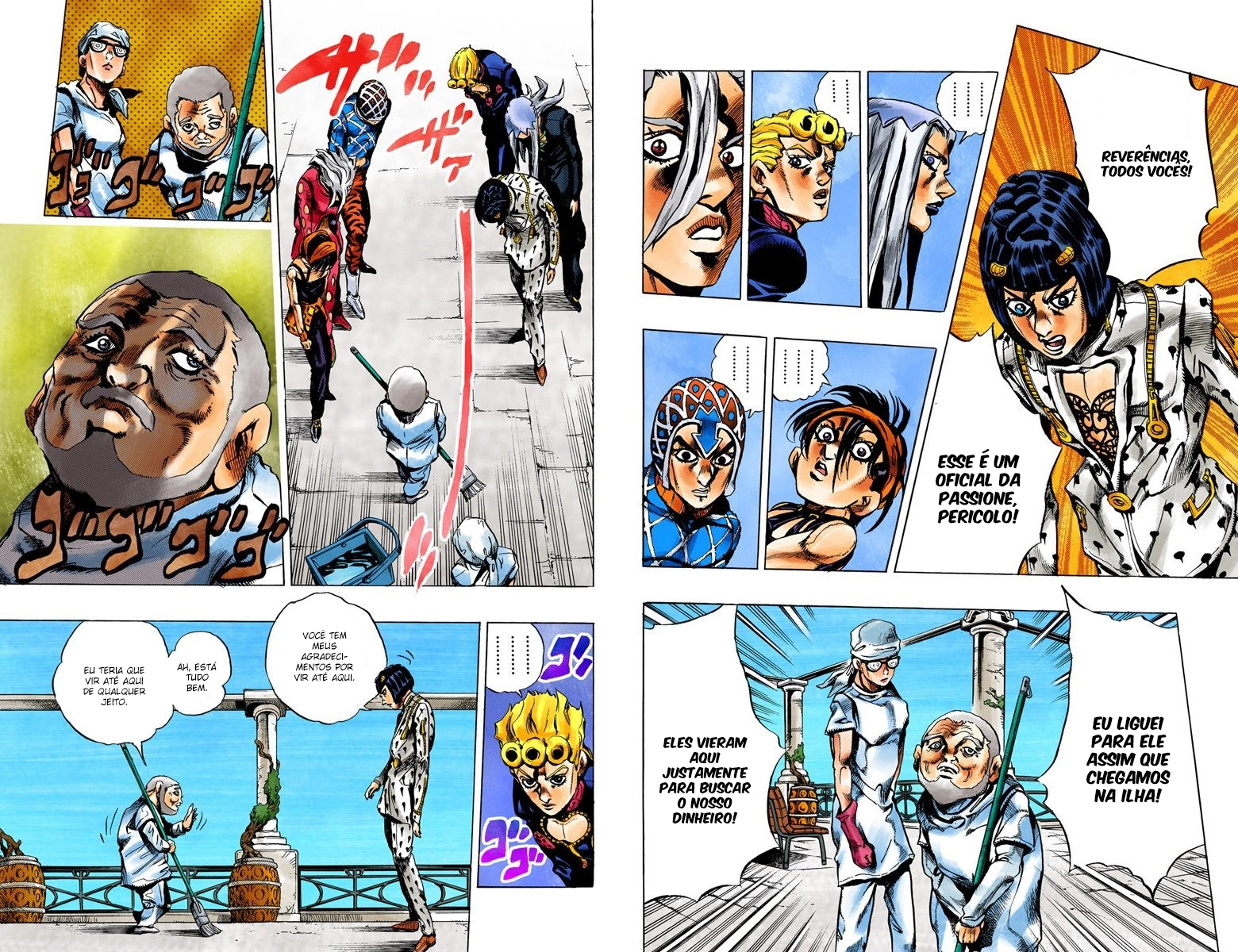 JoJo's Bizarre Adventure, Part 5: Golden Wind - Digital Colored Comics Capítulo 29 Página 6