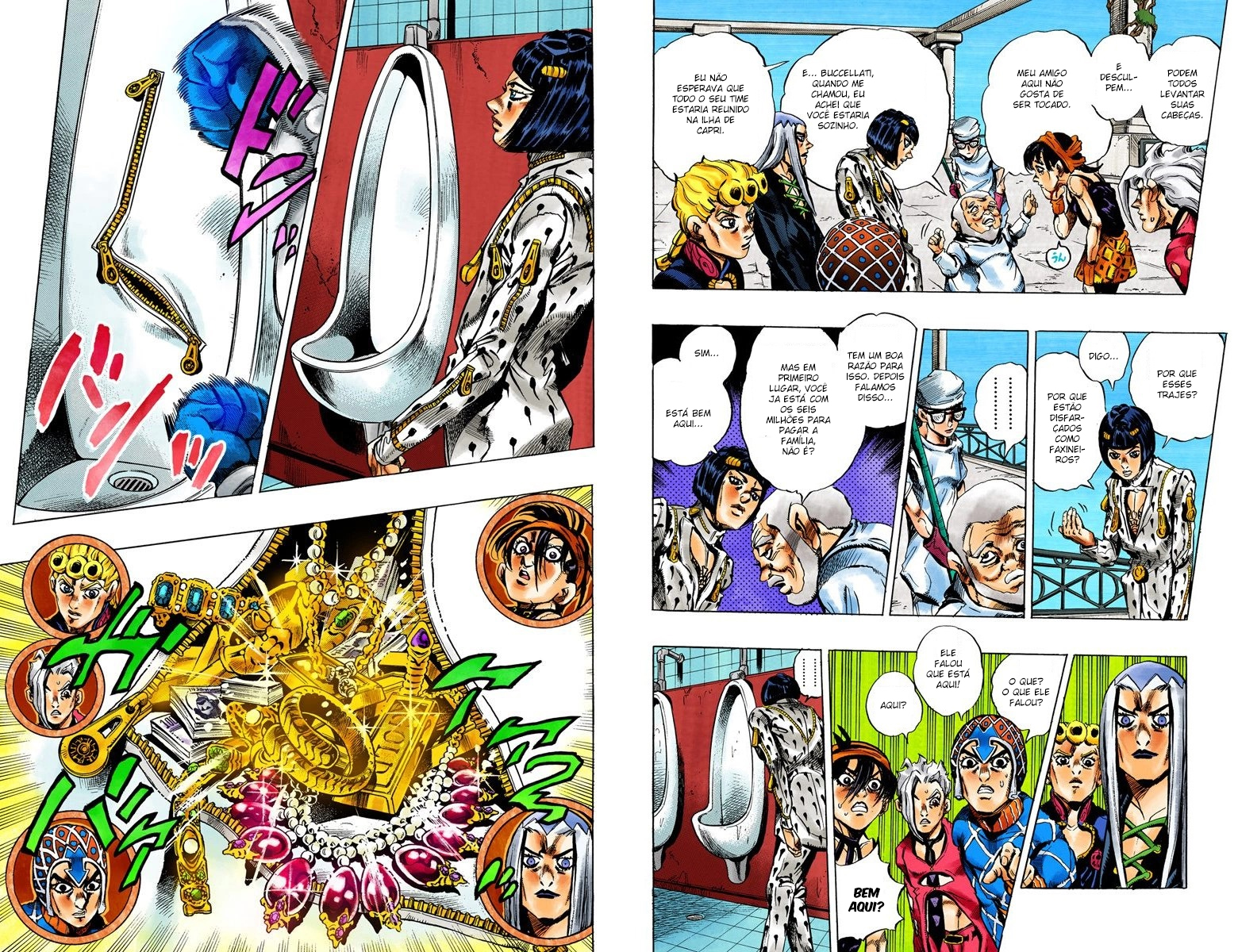 JoJo's Bizarre Adventure, Part 5: Golden Wind - Digital Colored Comics Capítulo 29 Página 7