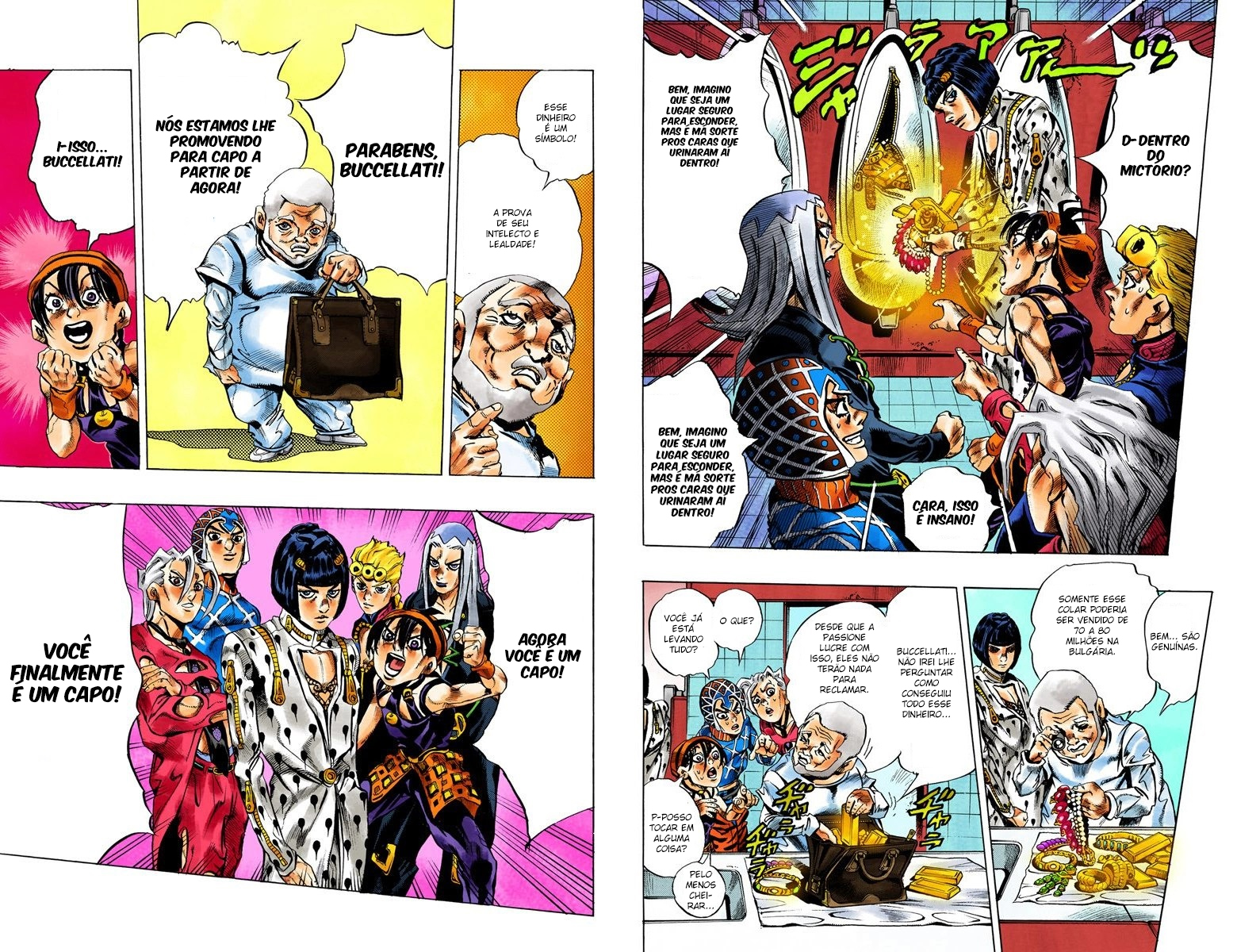 JoJo's Bizarre Adventure, Part 5: Golden Wind - Digital Colored Comics Capítulo 29 Página 8