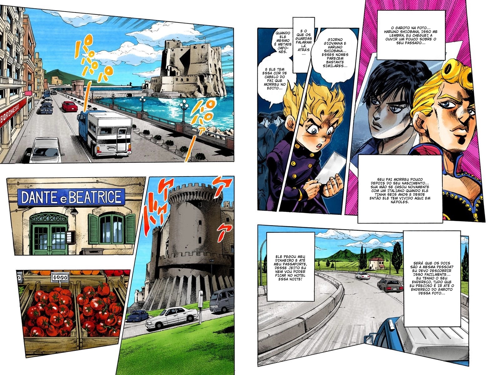 JoJo's Bizarre Adventure, Part 5: Golden Wind - Digital Colored Comics Capítulo 3 Página 2