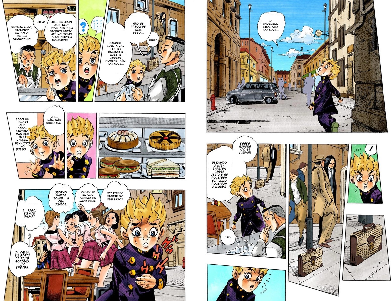 JoJo's Bizarre Adventure, Part 5: Golden Wind - Digital Colored Comics Capítulo 3 Página 3