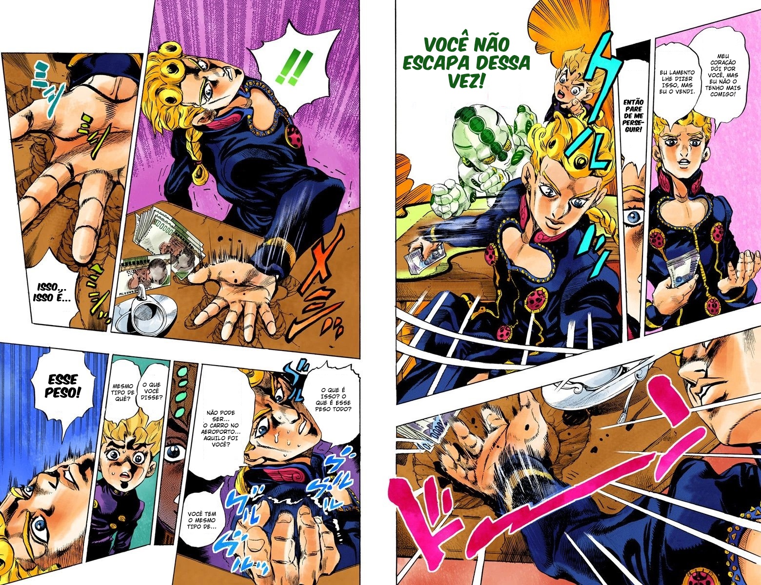 JoJo's Bizarre Adventure, Part 5: Golden Wind - Digital Colored Comics Capítulo 3 Página 5
