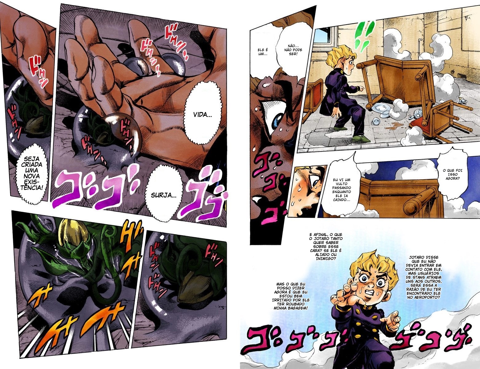JoJo's Bizarre Adventure, Part 5: Golden Wind - Digital Colored Comics Capítulo 3 Página 7