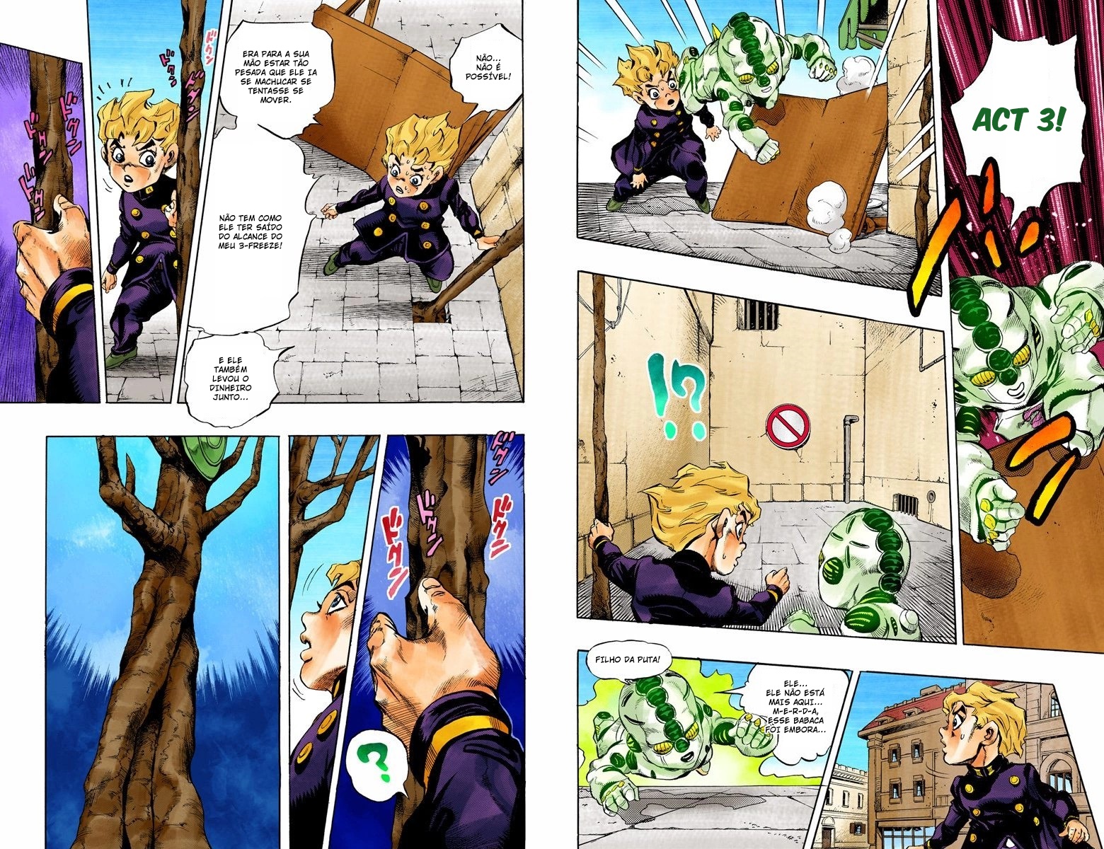 JoJo's Bizarre Adventure, Part 5: Golden Wind - Digital Colored Comics Capítulo 3 Página 8