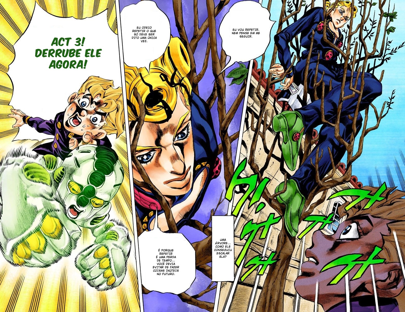 JoJo's Bizarre Adventure, Part 5: Golden Wind - Digital Colored Comics Capítulo 3 Página 9