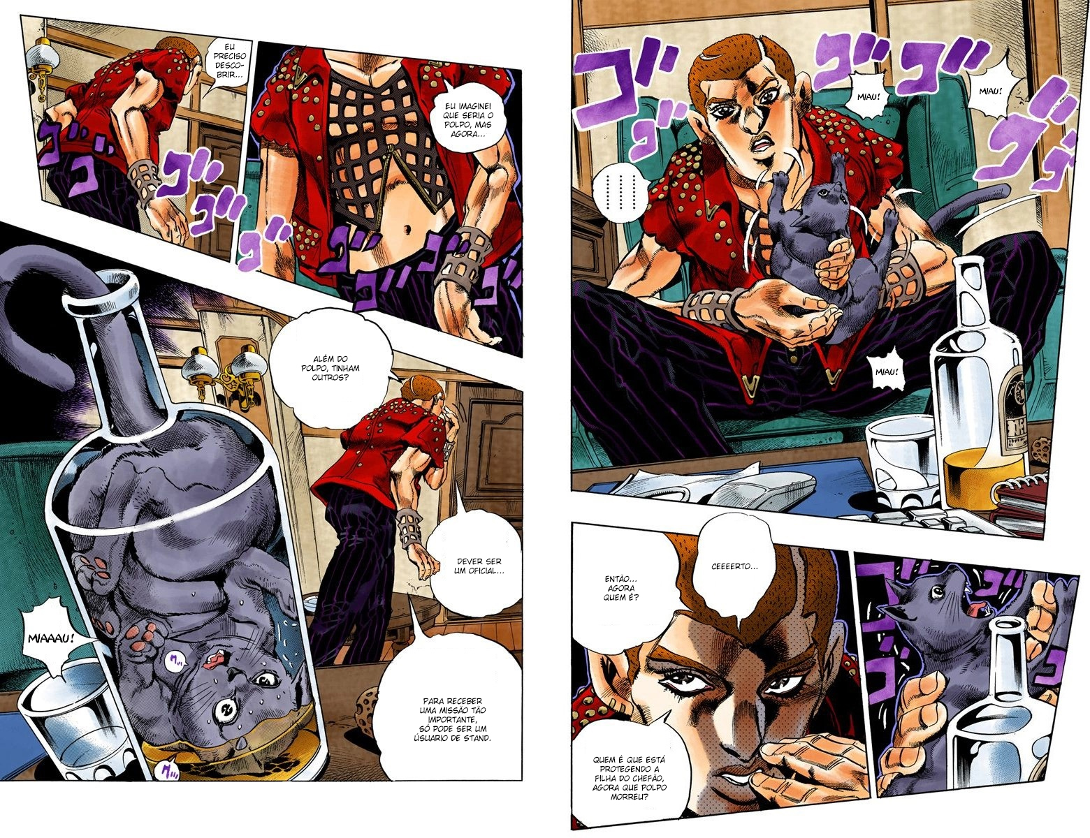 JoJo's Bizarre Adventure, Part 5: Golden Wind - Digital Colored Comics Capítulo 30 Página 14