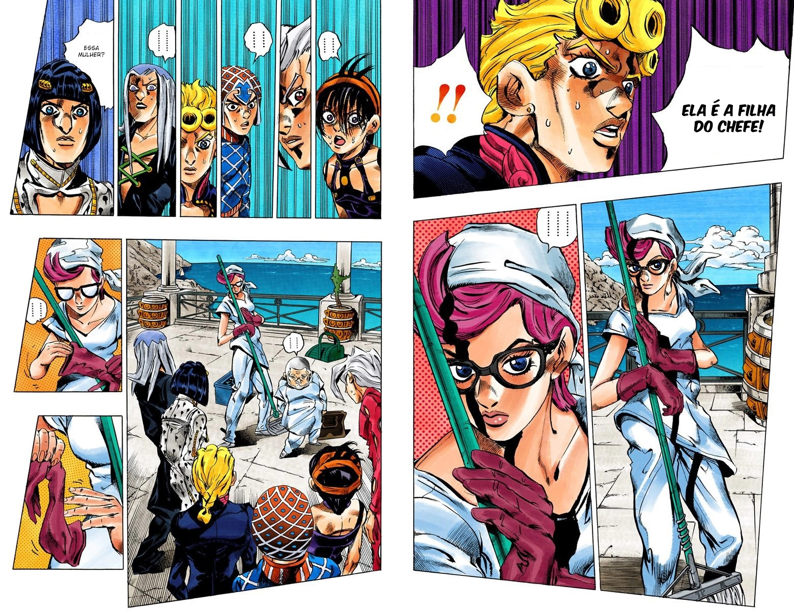 JoJo's Bizarre Adventure, Part 5: Golden Wind - Digital Colored Comics Capítulo 30 Página 6