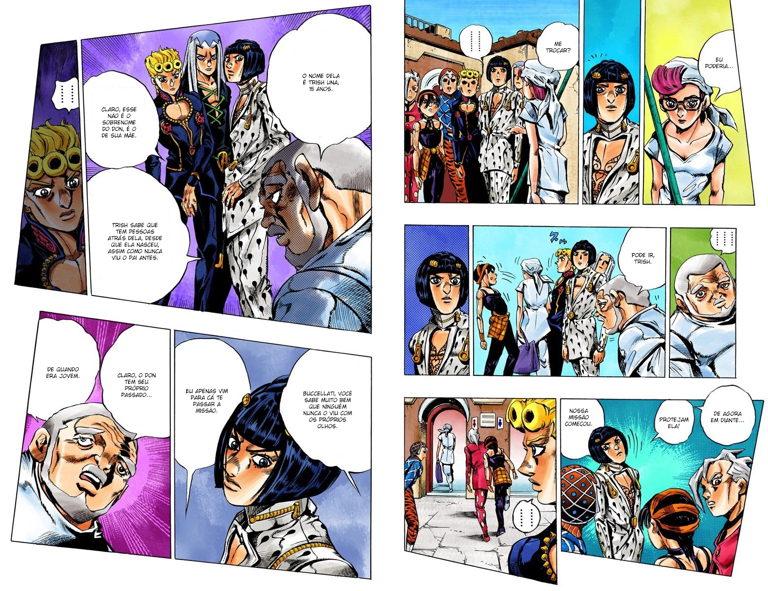 JoJo's Bizarre Adventure, Part 5: Golden Wind - Digital Colored Comics Capítulo 30 Página 7