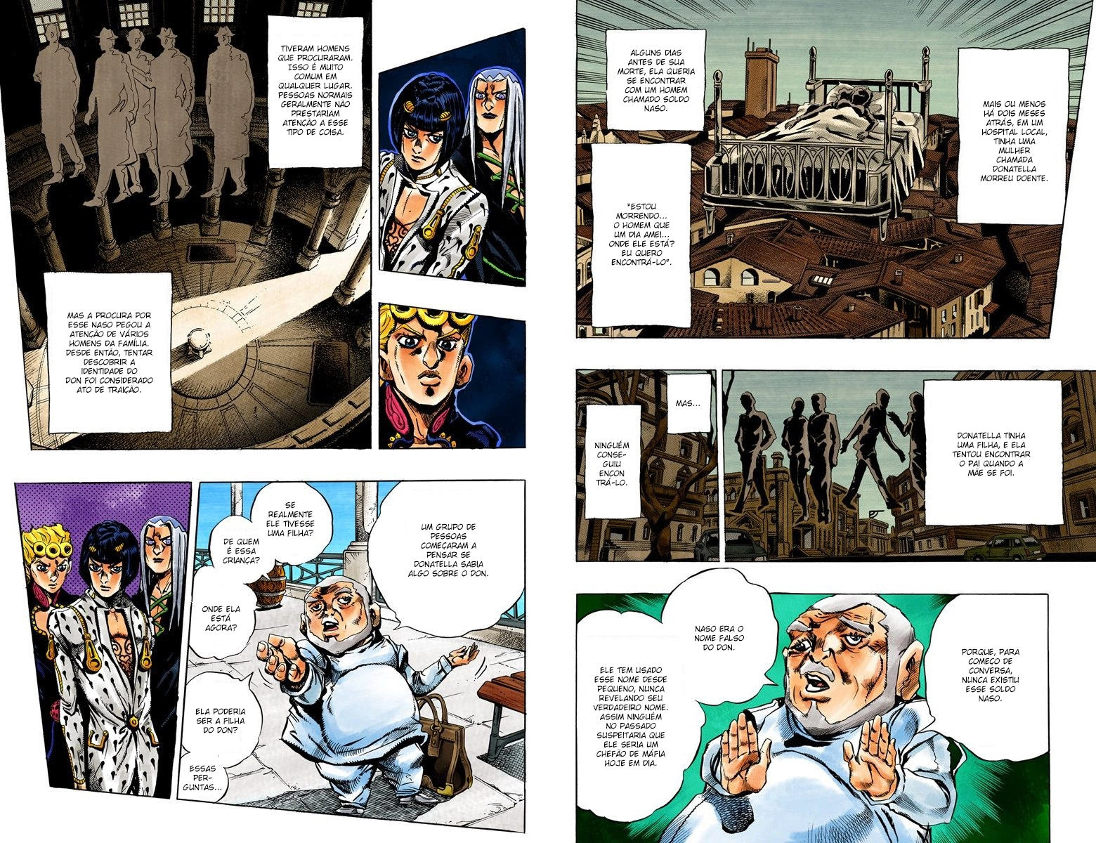 JoJo's Bizarre Adventure, Part 5: Golden Wind - Digital Colored Comics Capítulo 30 Página 8