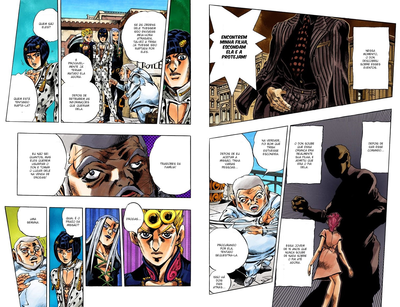 JoJo's Bizarre Adventure, Part 5: Golden Wind - Digital Colored Comics Capítulo 30 Página 9