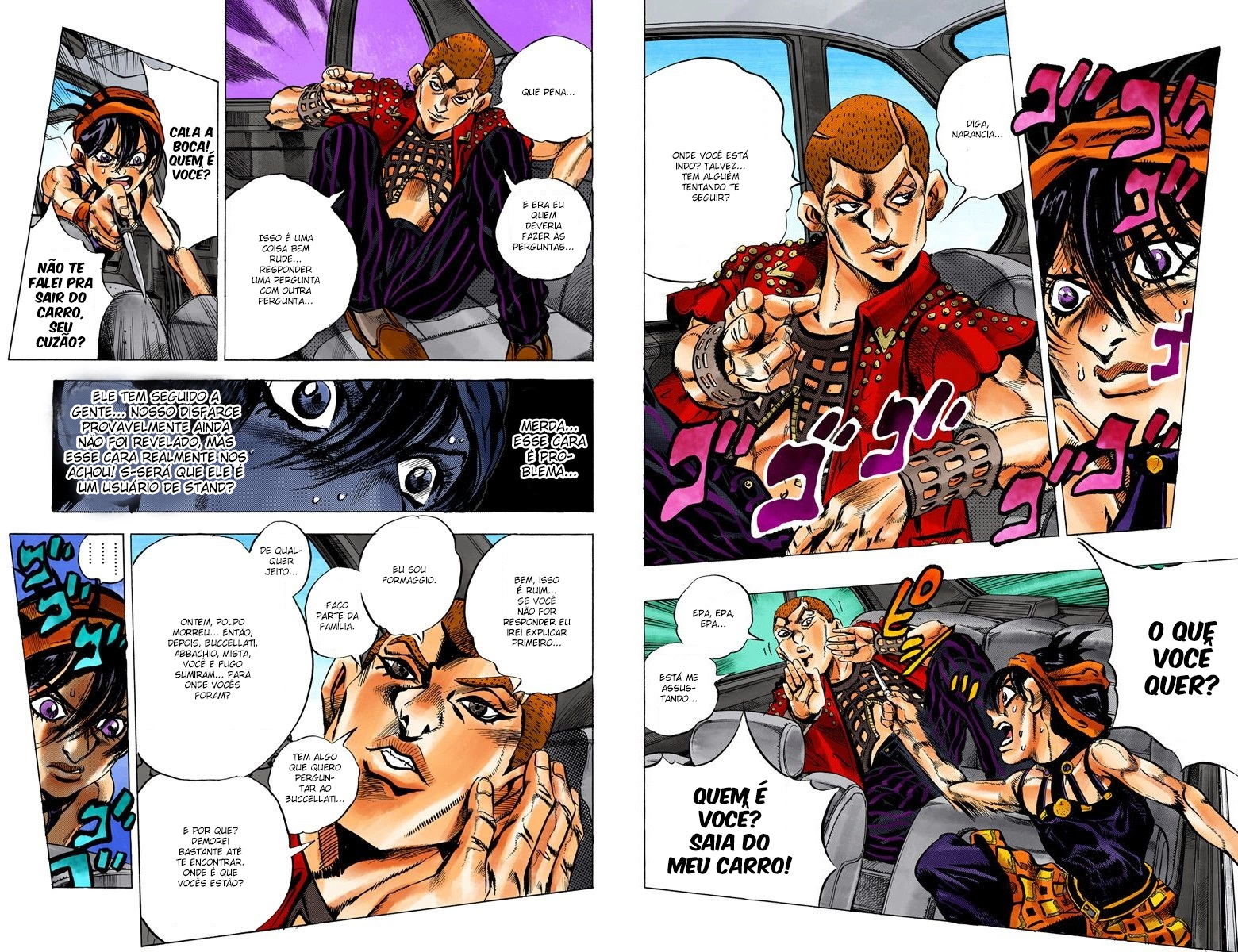 JoJo's Bizarre Adventure, Part 5: Golden Wind - Digital Colored Comics Capítulo 31 Página 6