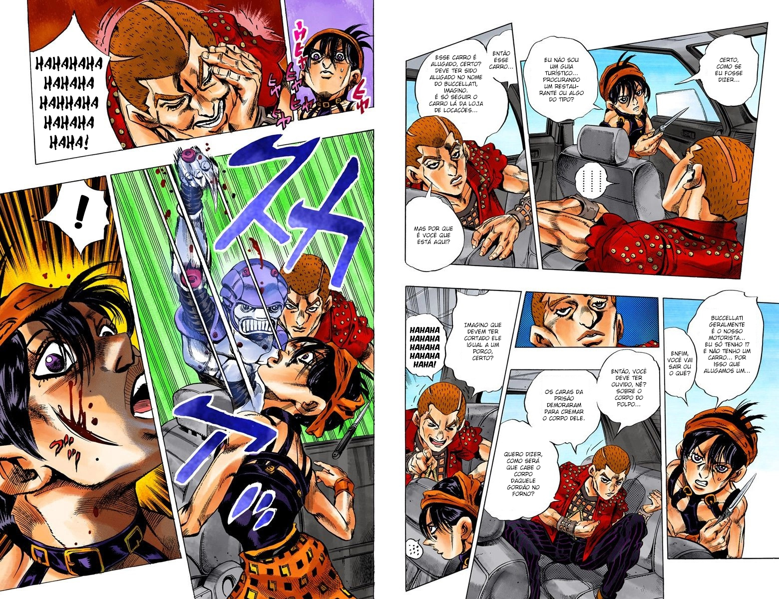JoJo's Bizarre Adventure, Part 5: Golden Wind - Digital Colored Comics Capítulo 31 Página 7