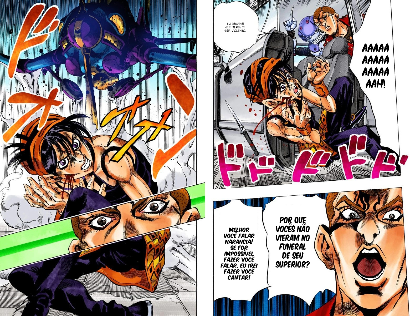 JoJo's Bizarre Adventure, Part 5: Golden Wind - Digital Colored Comics Capítulo 31 Página 8