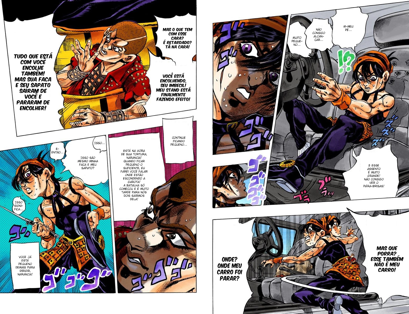 JoJo's Bizarre Adventure, Part 5: Golden Wind - Digital Colored Comics Capítulo 32 Página 10