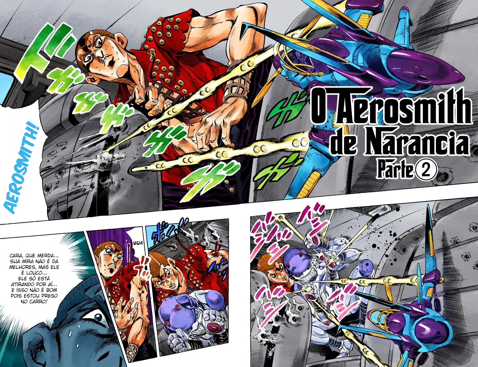 JoJo's Bizarre Adventure, Part 5: Golden Wind - Digital Colored Comics Capítulo 32 Página 2