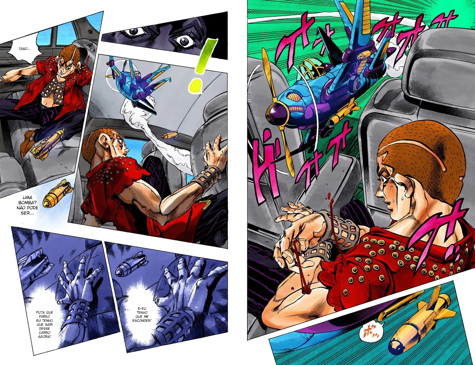 JoJo's Bizarre Adventure, Part 5: Golden Wind - Digital Colored Comics Capítulo 32 Página 3