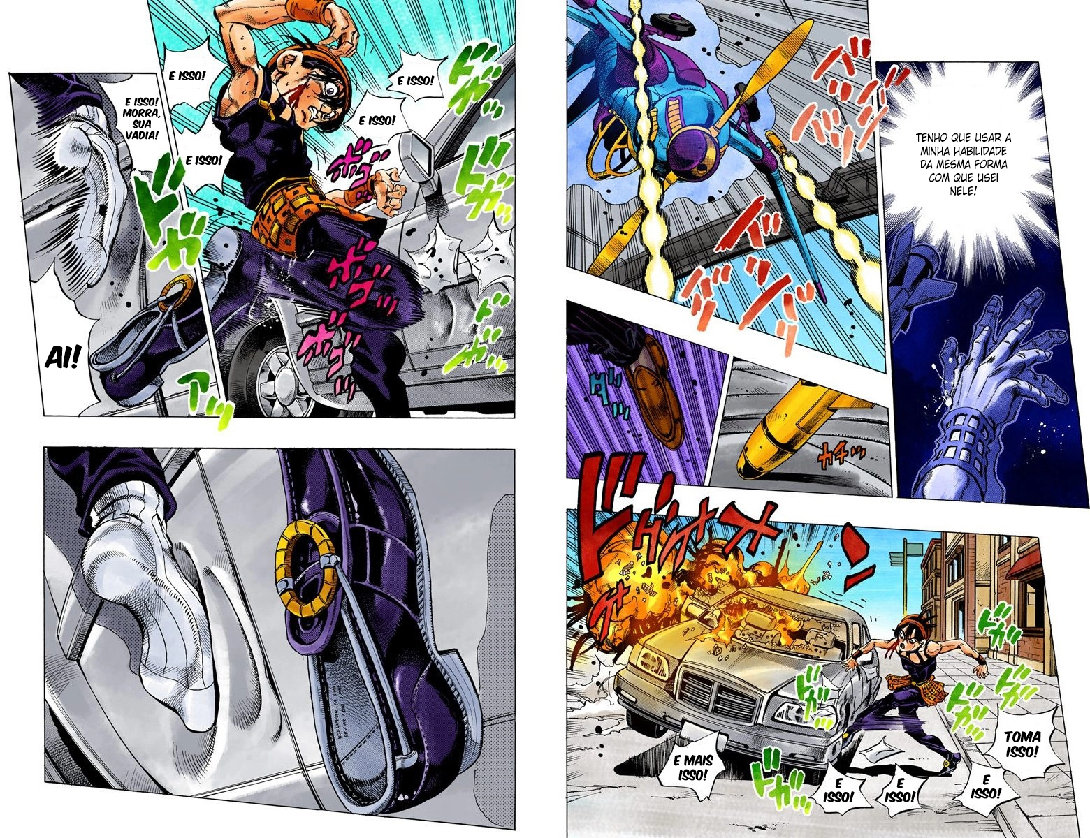 JoJo's Bizarre Adventure, Part 5: Golden Wind - Digital Colored Comics Capítulo 32 Página 4