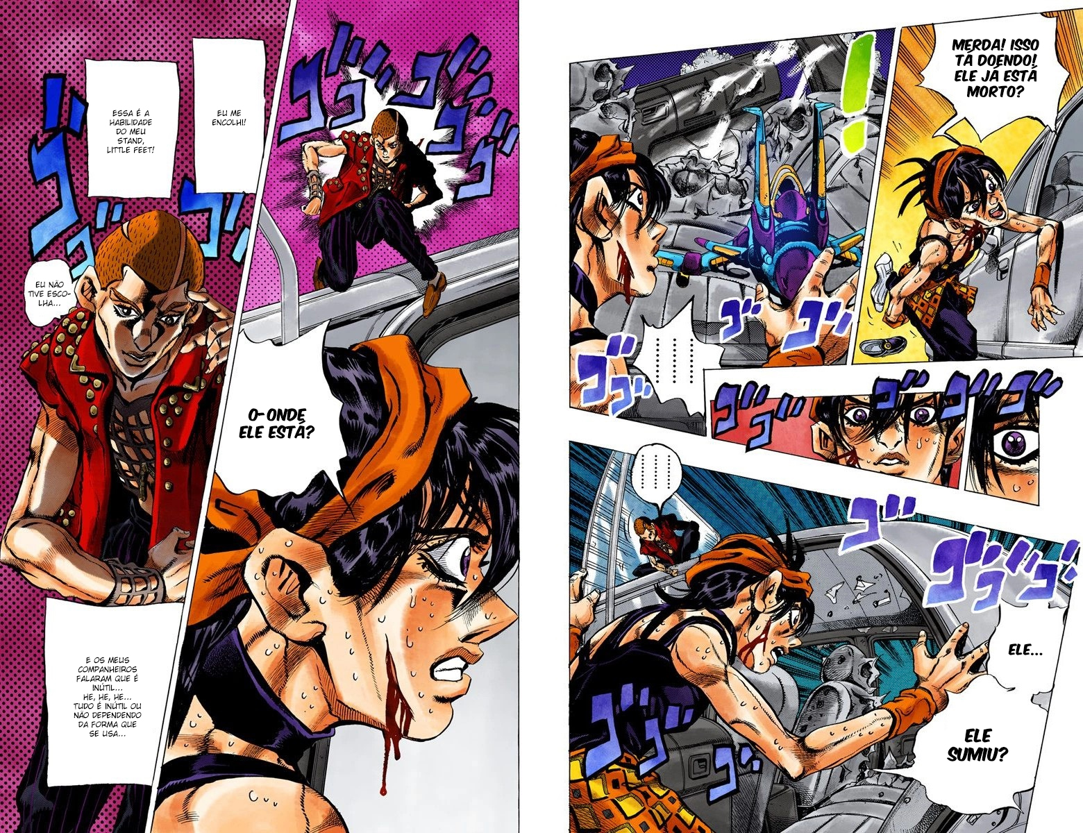 JoJo's Bizarre Adventure, Part 5: Golden Wind - Digital Colored Comics Capítulo 32 Página 5