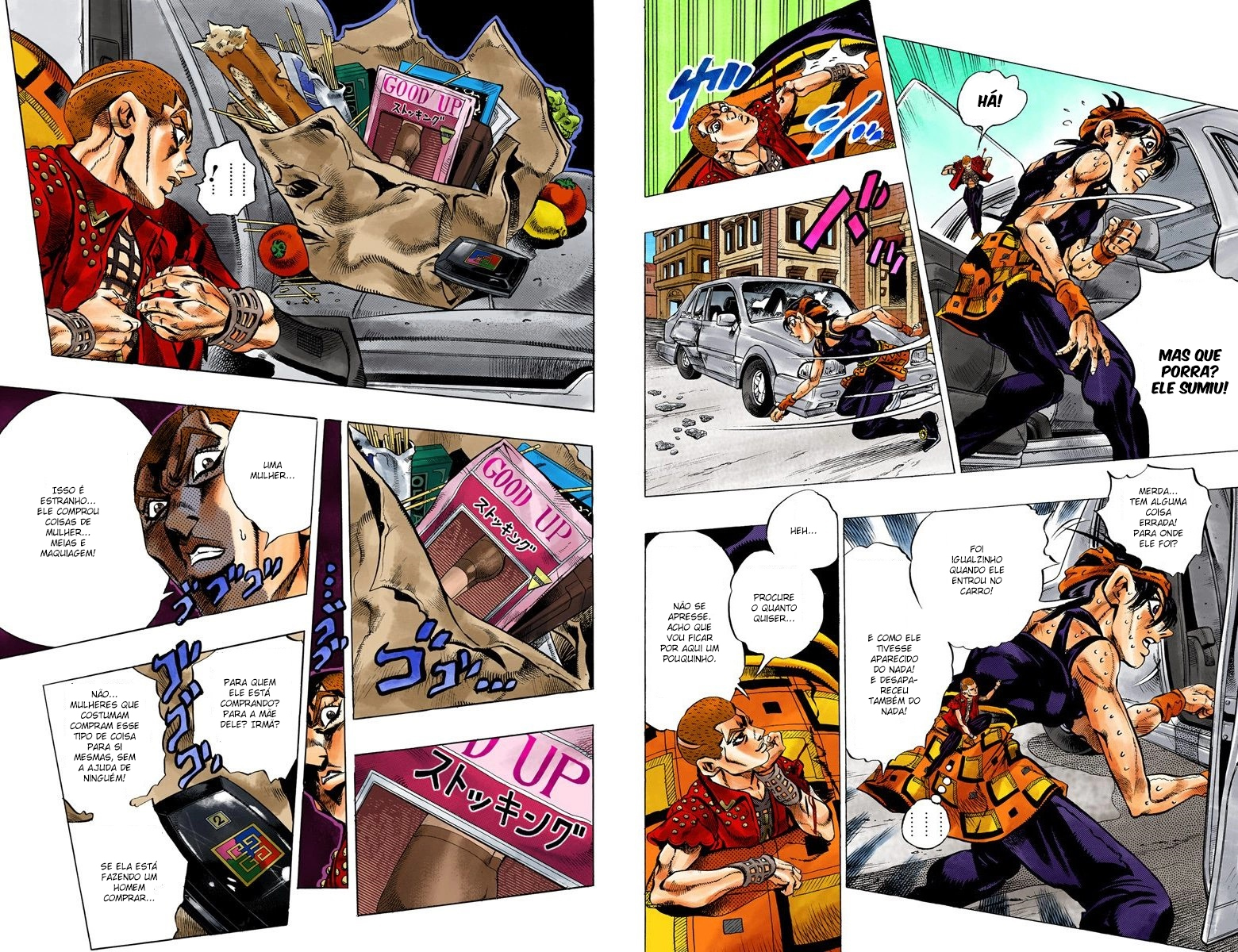 JoJo's Bizarre Adventure, Part 5: Golden Wind - Digital Colored Comics Capítulo 32 Página 6