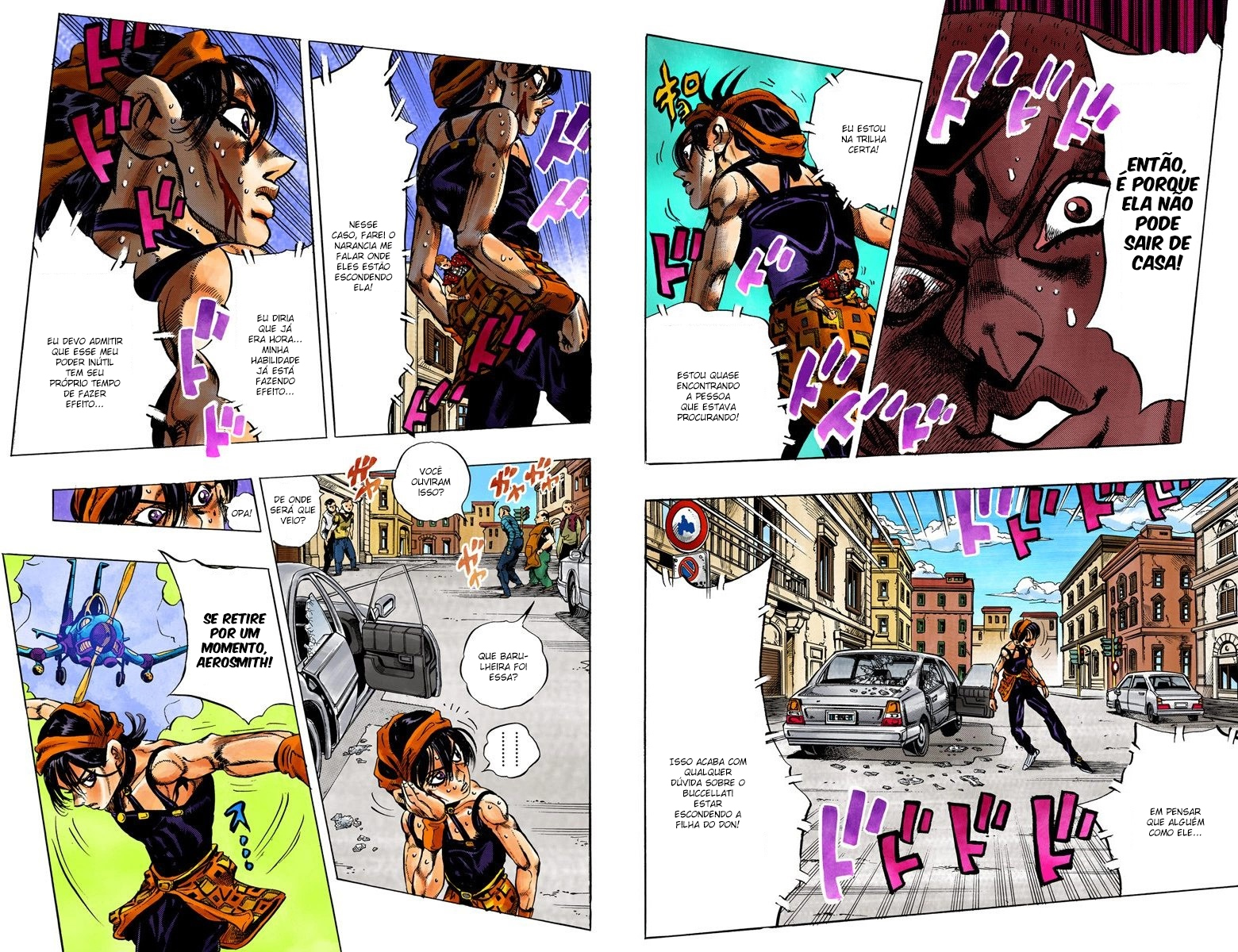 JoJo's Bizarre Adventure, Part 5: Golden Wind - Digital Colored Comics Capítulo 32 Página 7
