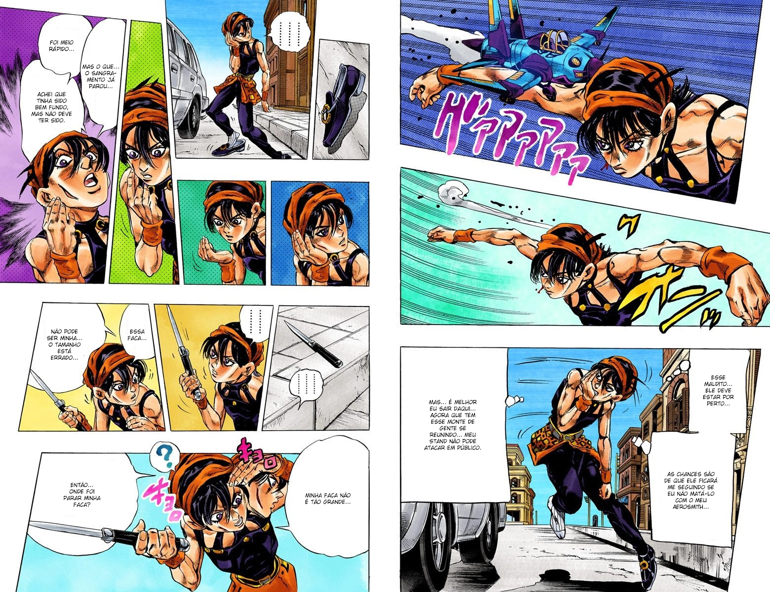 JoJo's Bizarre Adventure, Part 5: Golden Wind - Digital Colored Comics Capítulo 32 Página 8