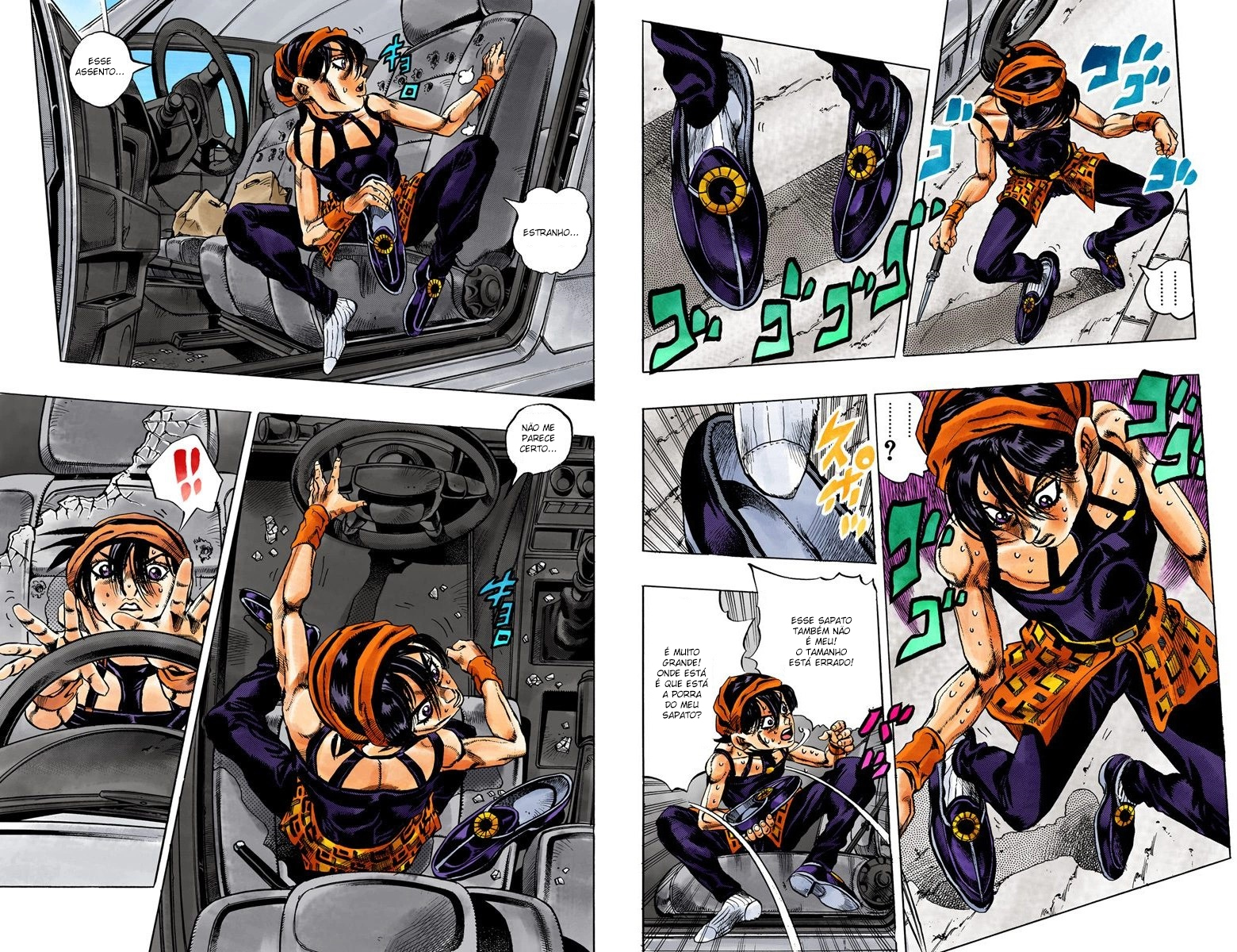 JoJo's Bizarre Adventure, Part 5: Golden Wind - Digital Colored Comics Capítulo 32 Página 9