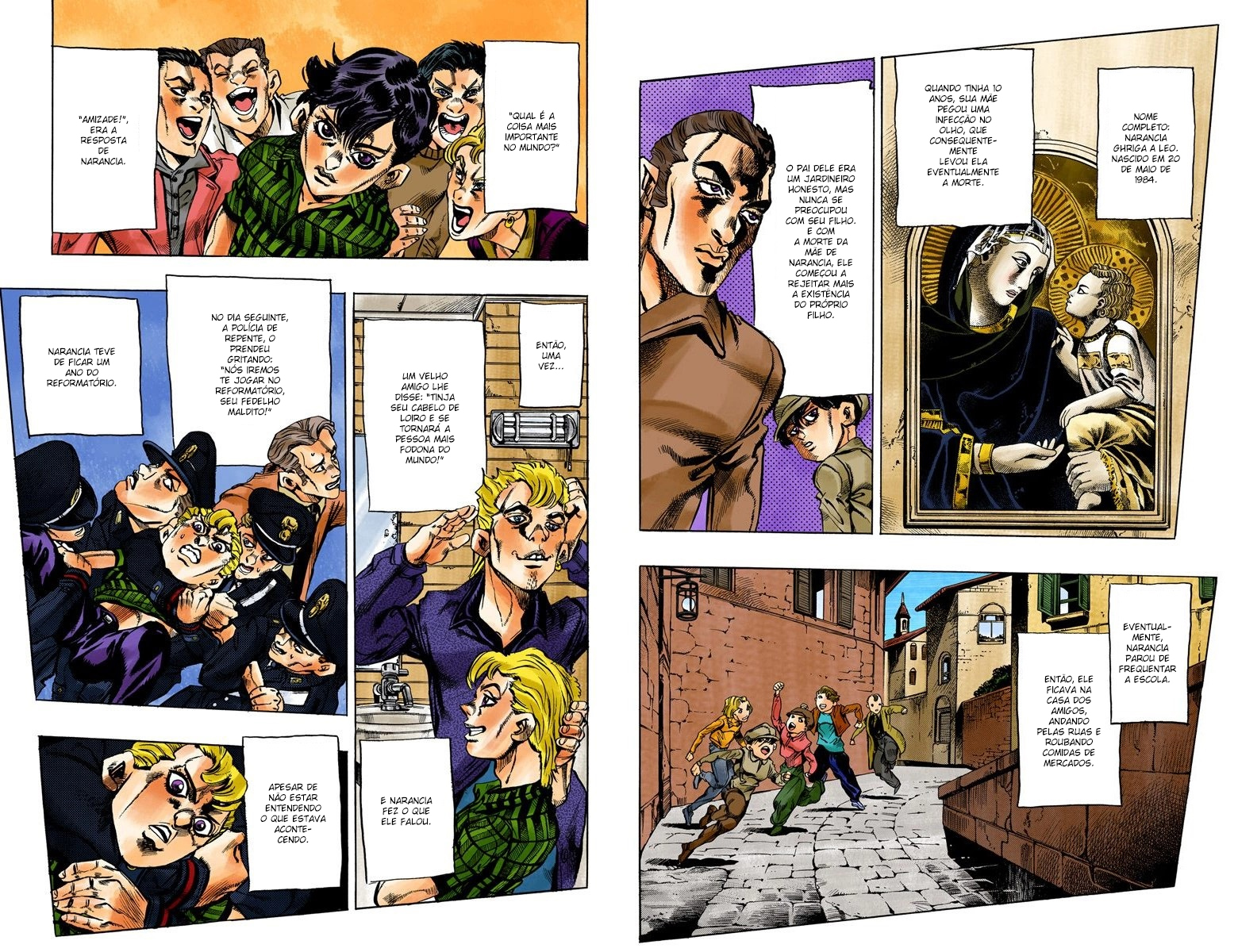 JoJo's Bizarre Adventure, Part 5: Golden Wind - Digital Colored Comics Capítulo 33 Página 2